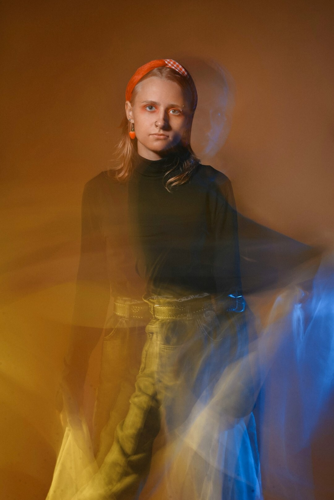 Studio portrait of a Danish print specialist